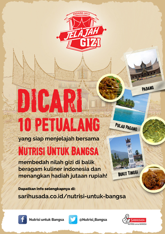 Poster Jelajah Nusantara l Sumber : www.sarihusada.co.id