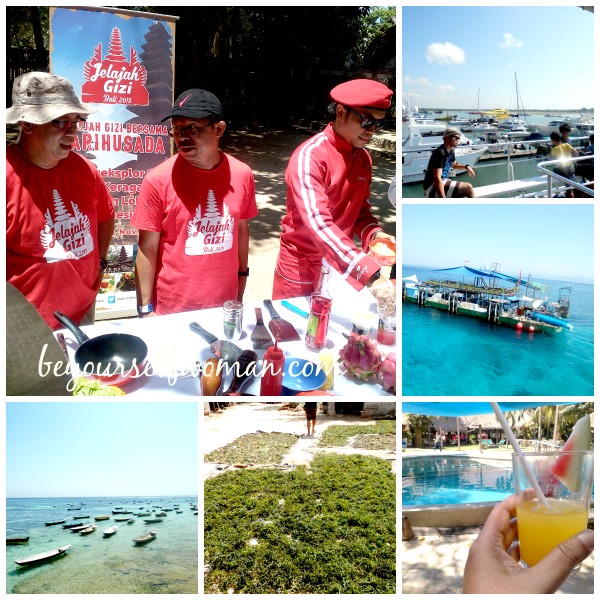 Nusa Lembongan yang indah dan berair sejuk meski udara panas. Kemarin kurang lama, pengin balik lagi. :D