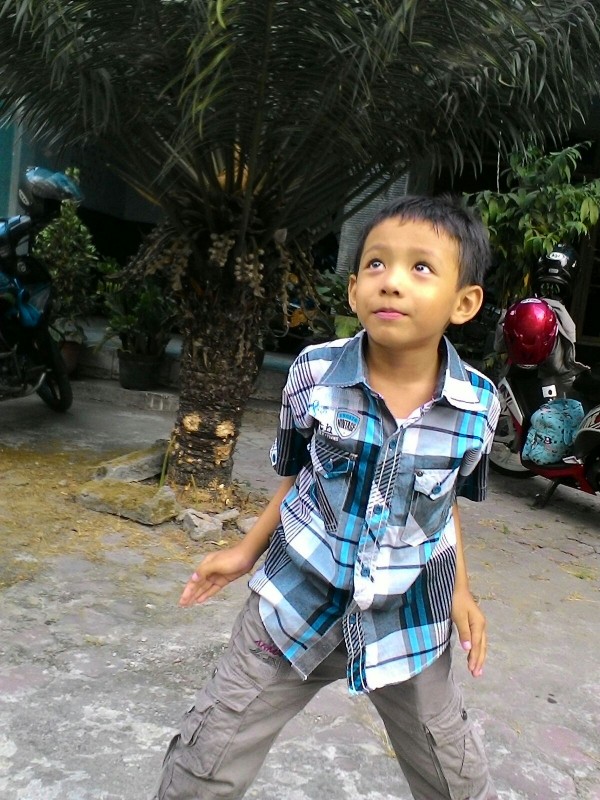 Faiq 6 tahun.