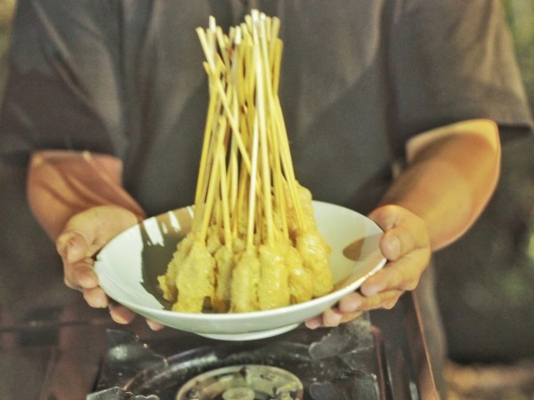 Sate Sempol yang di goreng