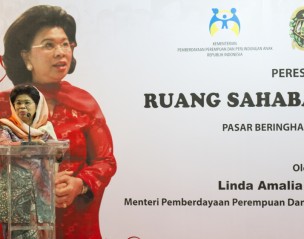 Peresmian Ruang Sahabat Ibu dan Anak